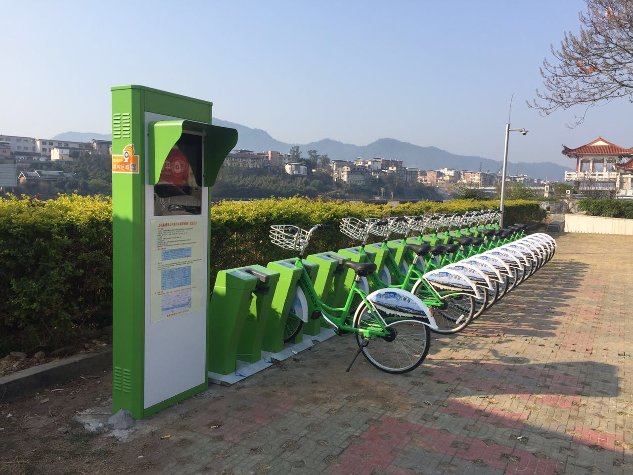 福建省上杭縣_公共自行車(chē)公司項(xiàng)目案例