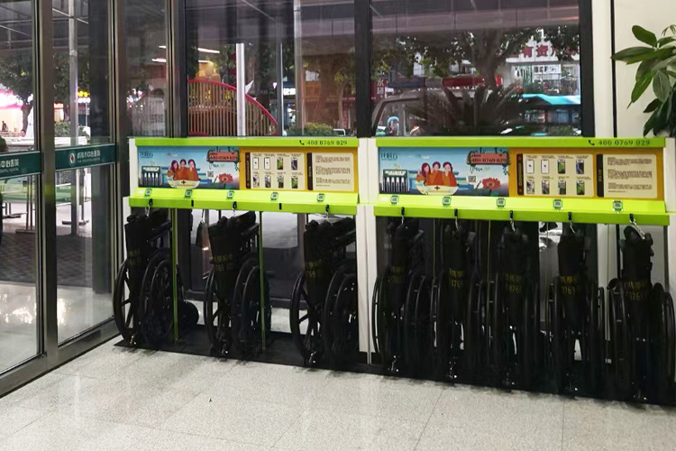 花粉共享輪椅進駐陜西省咸陽中心醫(yī)院