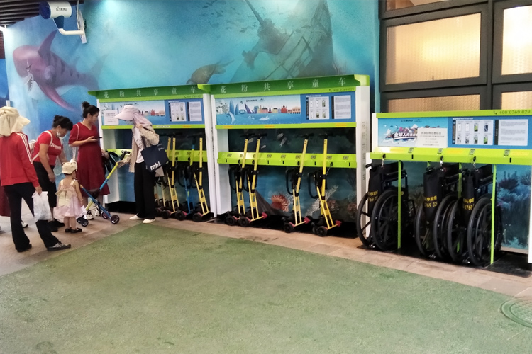 花粉共享童車\嬰兒車\輪椅進駐恒大?；◢u