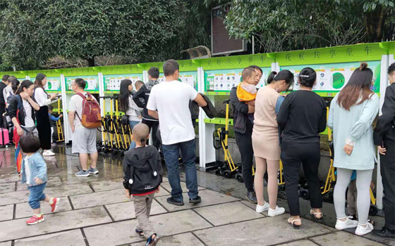 花粉共享童車，專為兒童打造的出行工具！